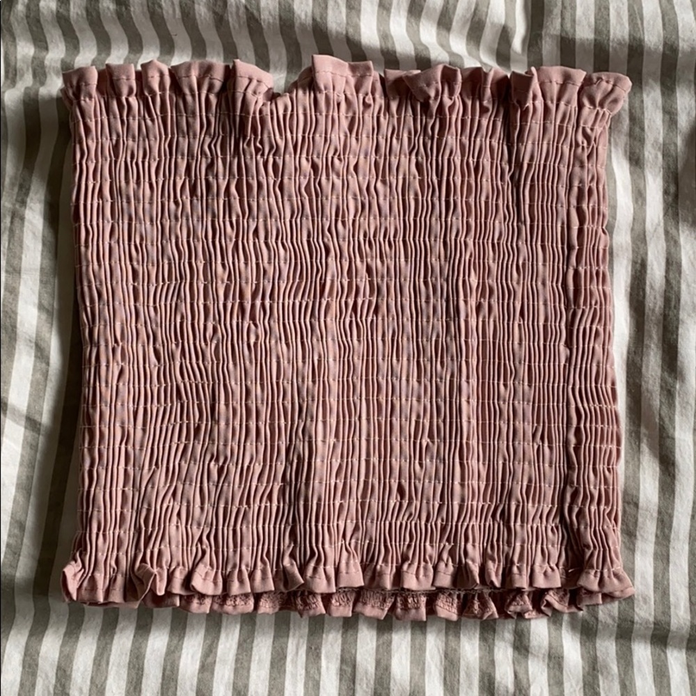 NWOT Pink Crop Top